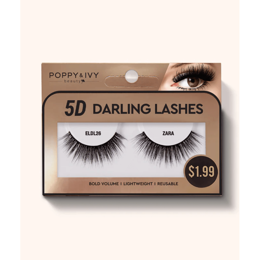 Poppy & Ivy 5D Darling Lashes – Ultra Volume Styles - Beauty Exchange Beauty Supply