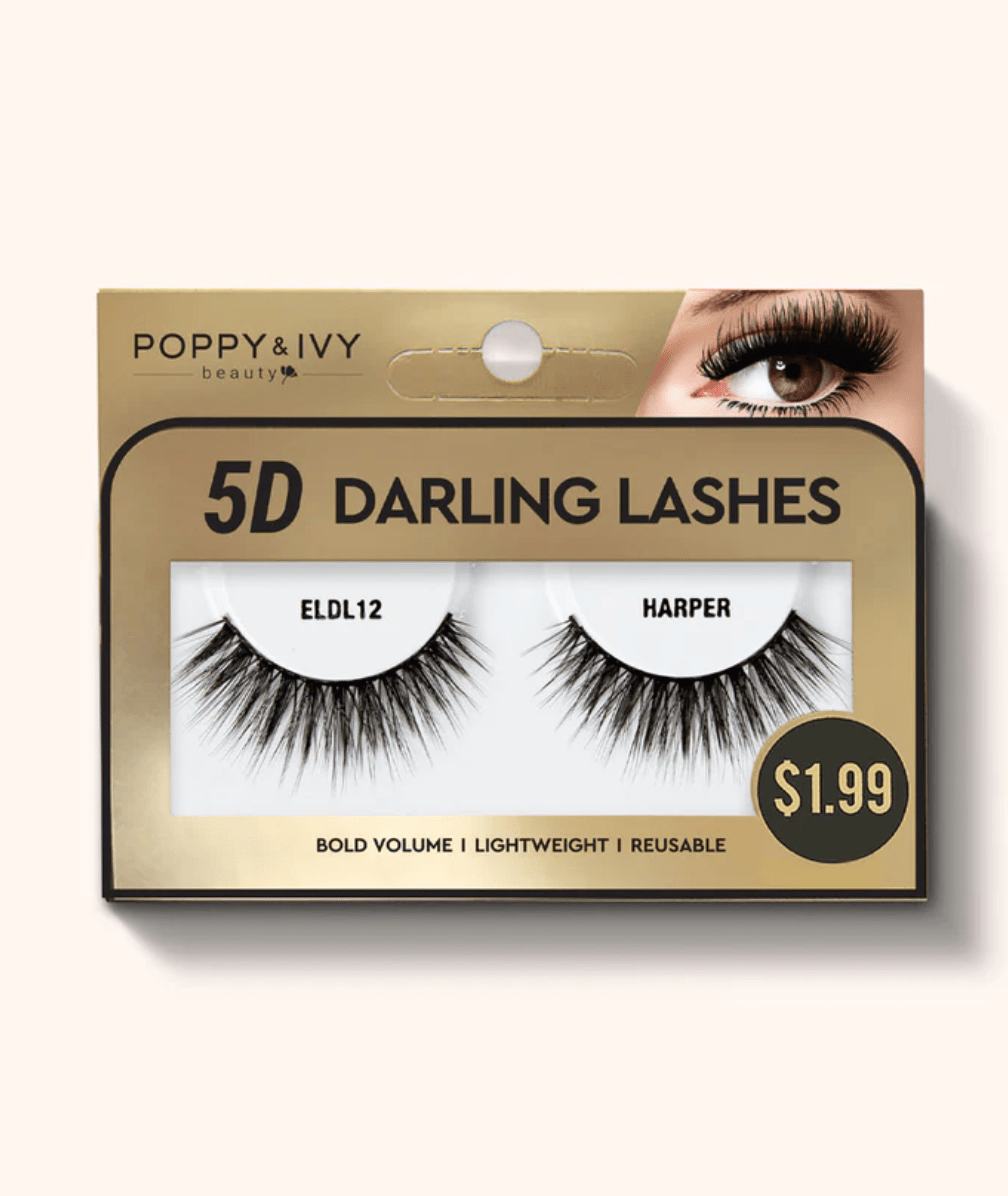 Poppy & Ivy 5D Darling Lashes – Ultra Volume Styles - Beauty Exchange Beauty Supply