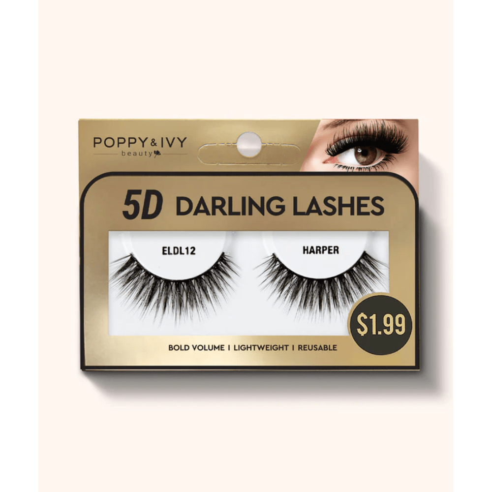 Poppy & Ivy 5D Darling Lashes – Ultra Volume Styles - Beauty Exchange Beauty Supply