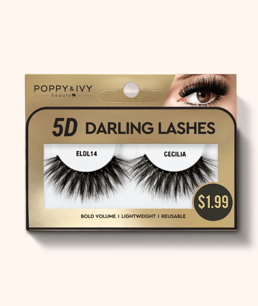Poppy & Ivy 5D Darling Lashes – Ultra Volume Styles - Beauty Exchange Beauty Supply