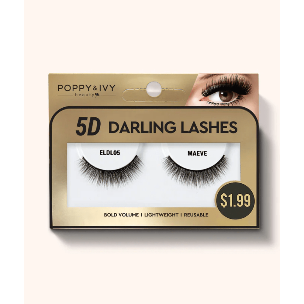 Poppy & Ivy 5D Darling Lashes – Ultra Volume Styles - Beauty Exchange Beauty Supply
