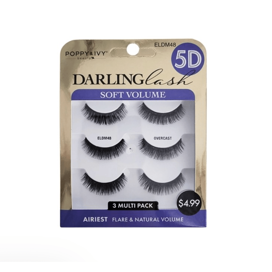 Poppy & Ivy 5D Darling Volume Lashes - 3 Pairs - Beauty Exchange Beauty Supply
