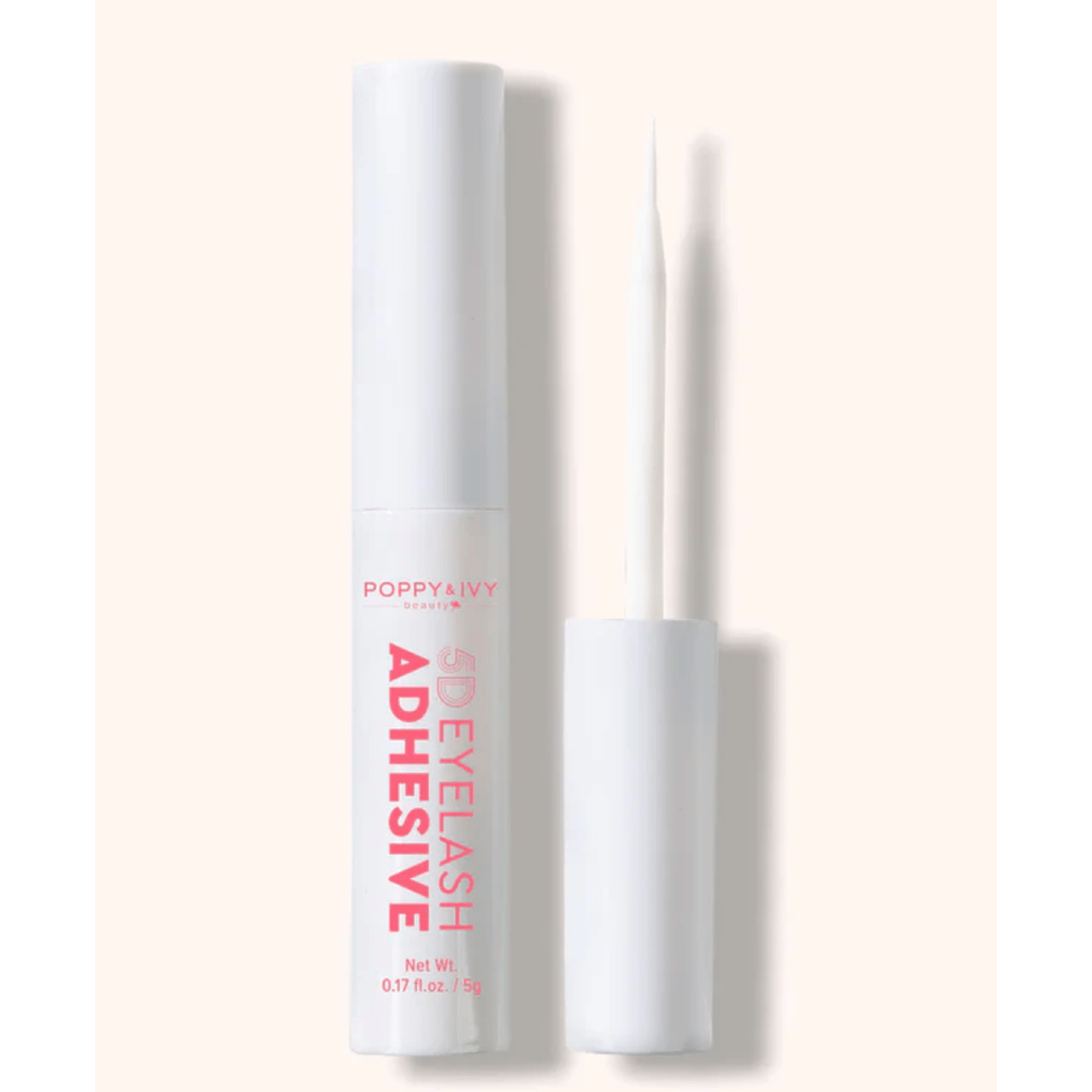 Poppy & Ivy 5D Eyelash Brush Adhesive Fast Drying - 5g - Beauty Exchange Beauty Supply