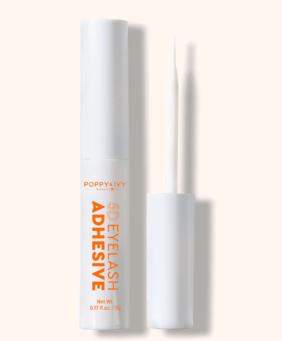 Poppy & Ivy 5D Eyelash Brush Adhesive Fast Drying - 5g - Beauty Exchange Beauty Supply