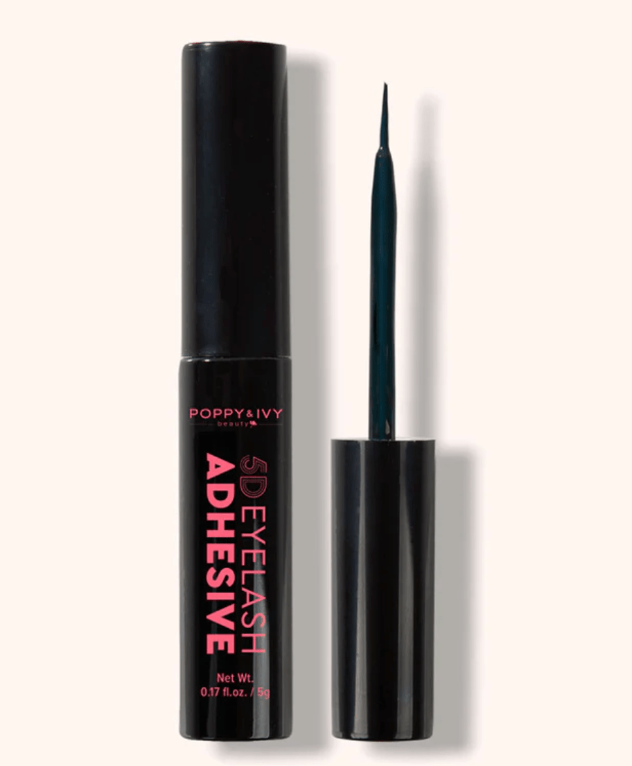 Poppy & Ivy 5D Eyelash Brush Adhesive Fast Drying - 5g - Beauty Exchange Beauty Supply