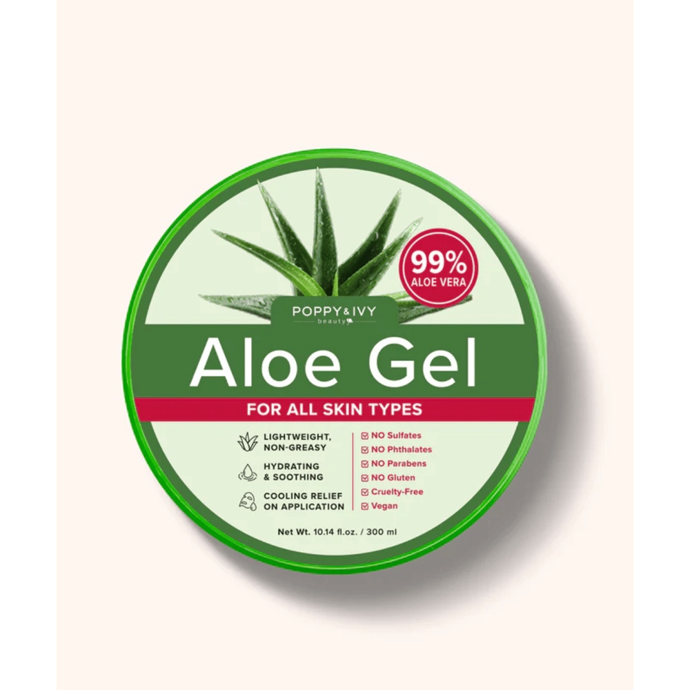 Poppy & Ivy 99% Pure Aloe Vera - Beauty Exchange Beauty Supply