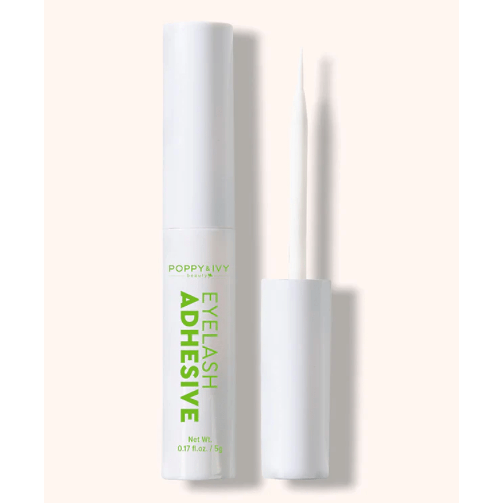 Poppy & Ivy Brush Lash Adhesive Black & Clear - 5g - Beauty Exchange Beauty Supply