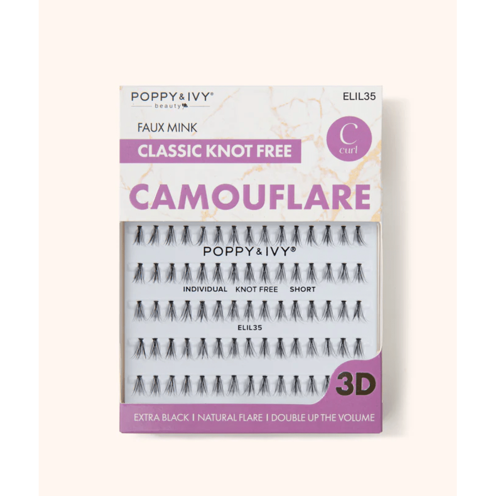 Poppy & Ivy Camouflage Classic Individual Lashes – C Curl - Beauty Exchange Beauty Supply