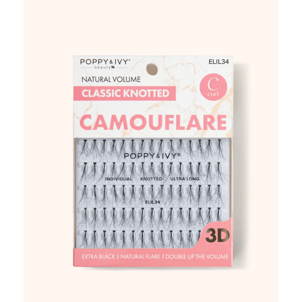 Poppy & Ivy Camouflage Classic Individual Lashes – C Curl - Beauty Exchange Beauty Supply