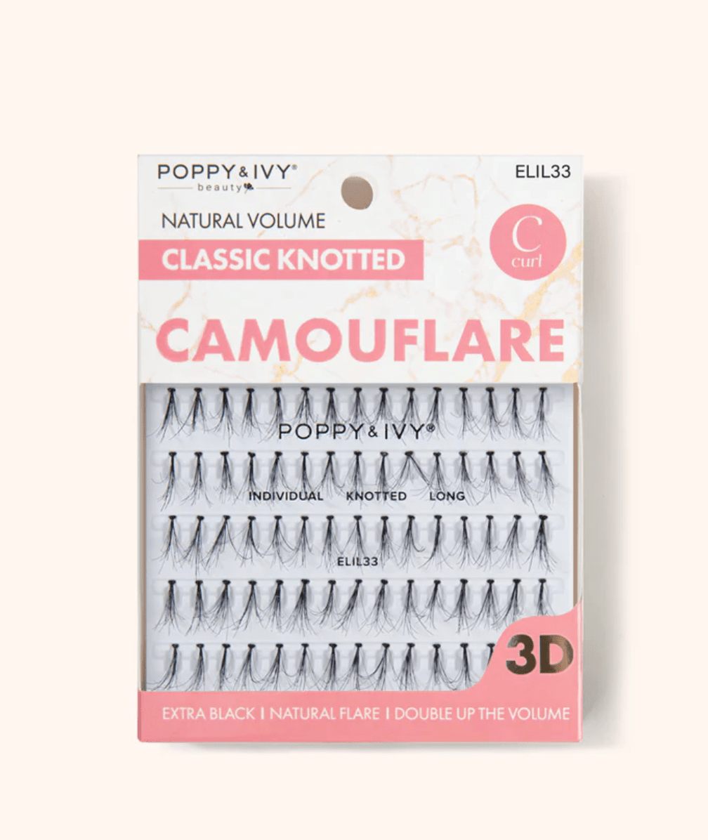 Poppy & Ivy Camouflage Classic Individual Lashes – C Curl - Beauty Exchange Beauty Supply