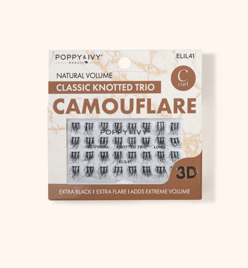 Poppy & Ivy Camouflage Classic Individual Lashes – C Curl - Beauty Exchange Beauty Supply