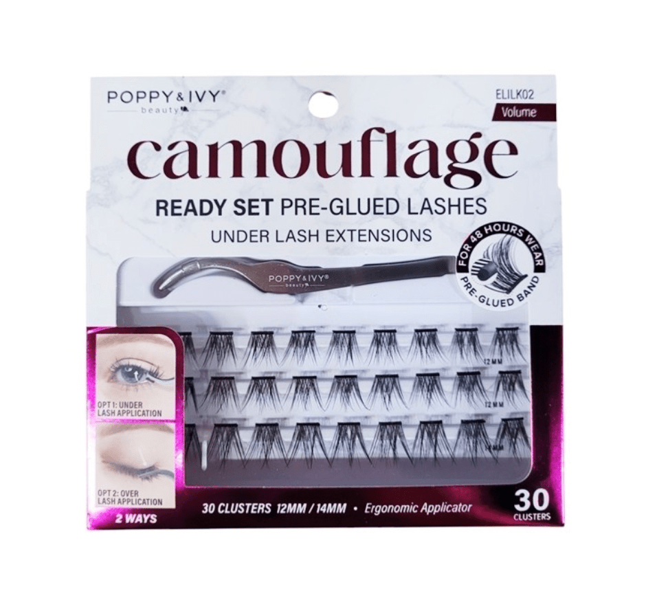 Poppy & Ivy Camouflage Under Lash Extensions - Beauty Exchange Beauty Supply