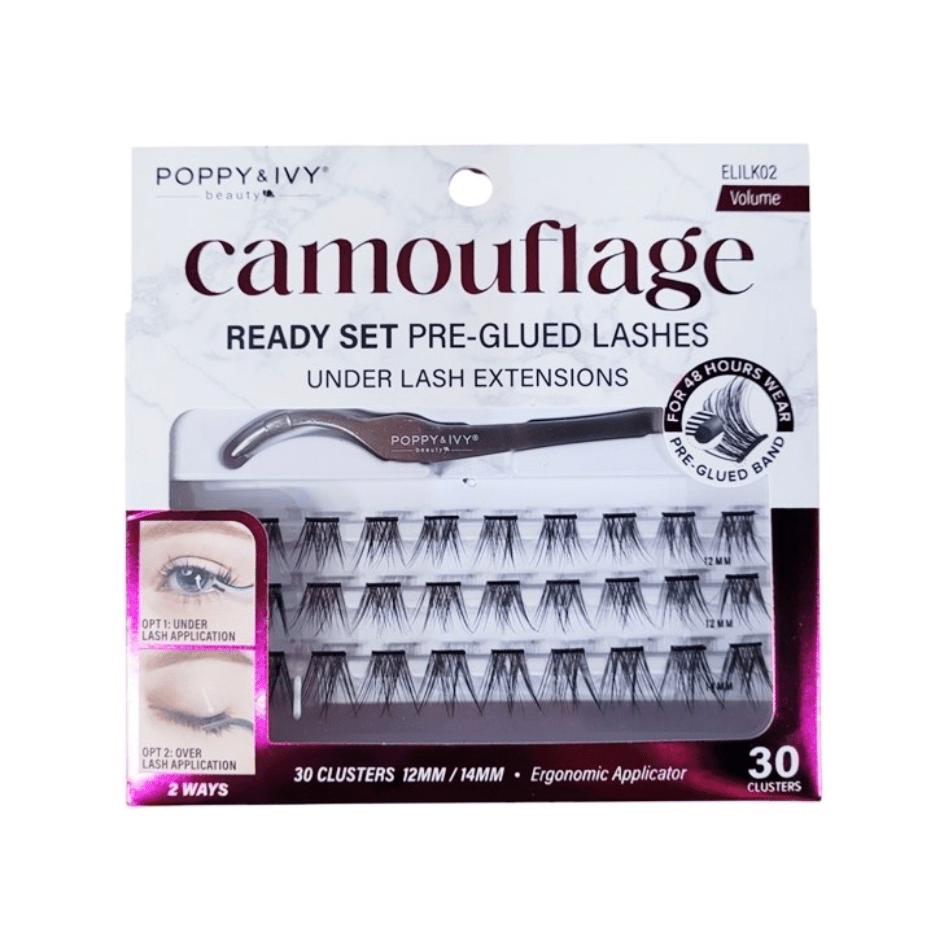 Poppy & Ivy Camouflage Under Lash Extensions - Beauty Exchange Beauty Supply
