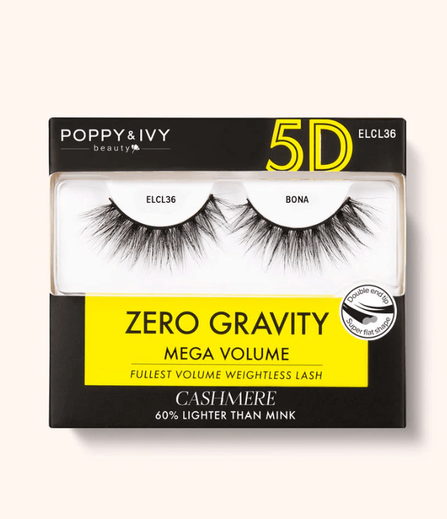 Poppy & Ivy Cashmere Zero Gravity Lash - Darkest Matte - Beauty Exchange Beauty Supply