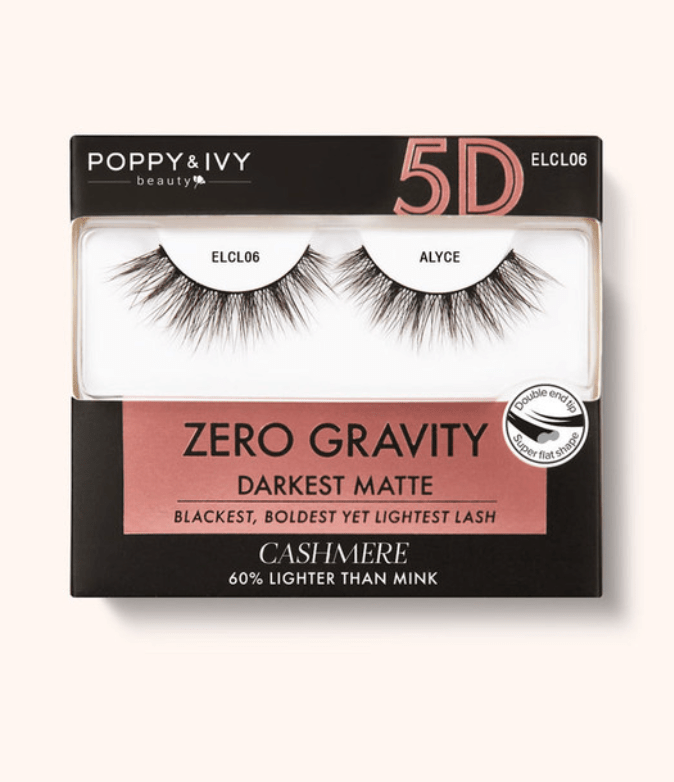 Poppy & Ivy Cashmere Zero Gravity Lash - Darkest Matte - Beauty Exchange Beauty Supply