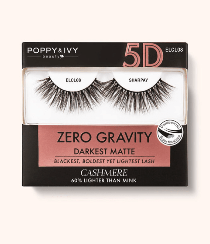 Poppy & Ivy Cashmere Zero Gravity Lash - Darkest Matte - Beauty Exchange Beauty Supply