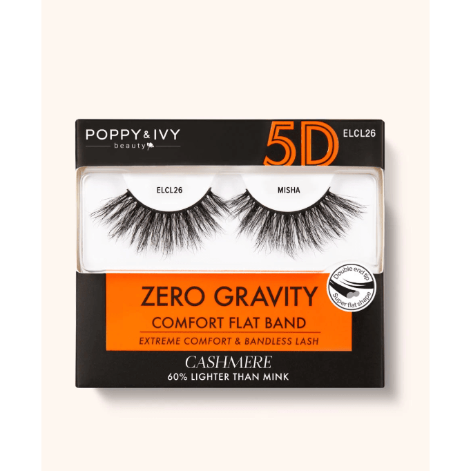 Poppy & Ivy Cashmere Zero Gravity Lash - Darkest Matte - Beauty Exchange Beauty Supply