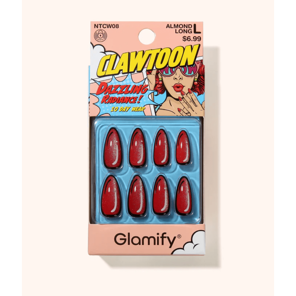 Poppy & Ivy Clawtoon Press On Nails – Almond Long - Beauty Exchange Beauty Supply