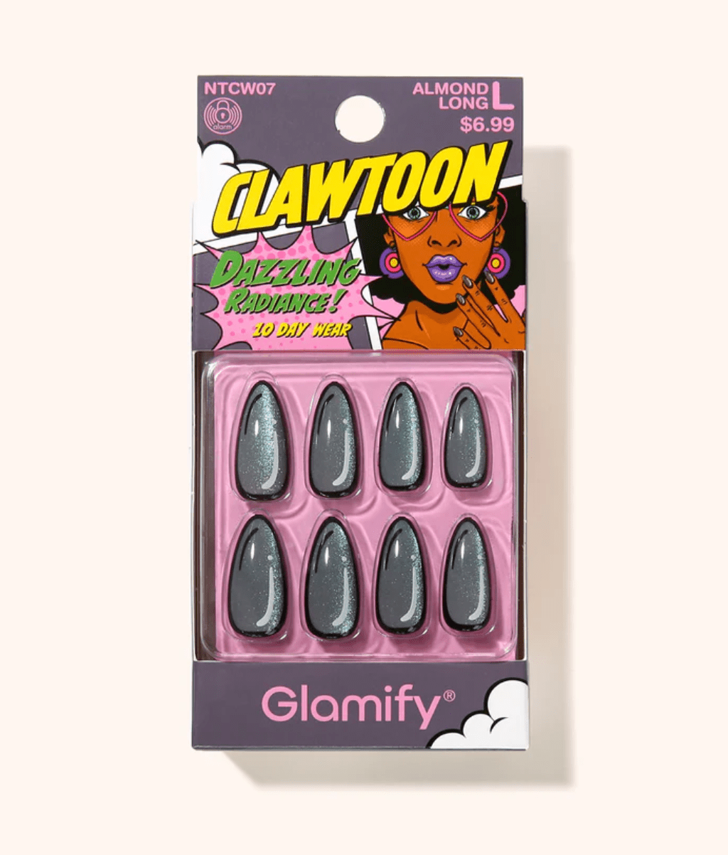 Poppy & Ivy Clawtoon Press On Nails – Almond Long - Beauty Exchange Beauty Supply