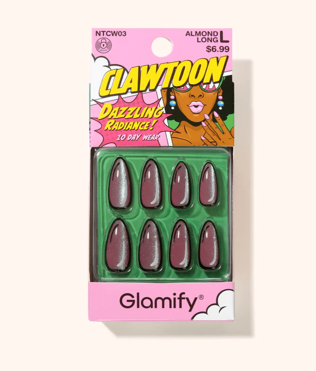 Poppy & Ivy Clawtoon Press On Nails – Almond Long - Beauty Exchange Beauty Supply