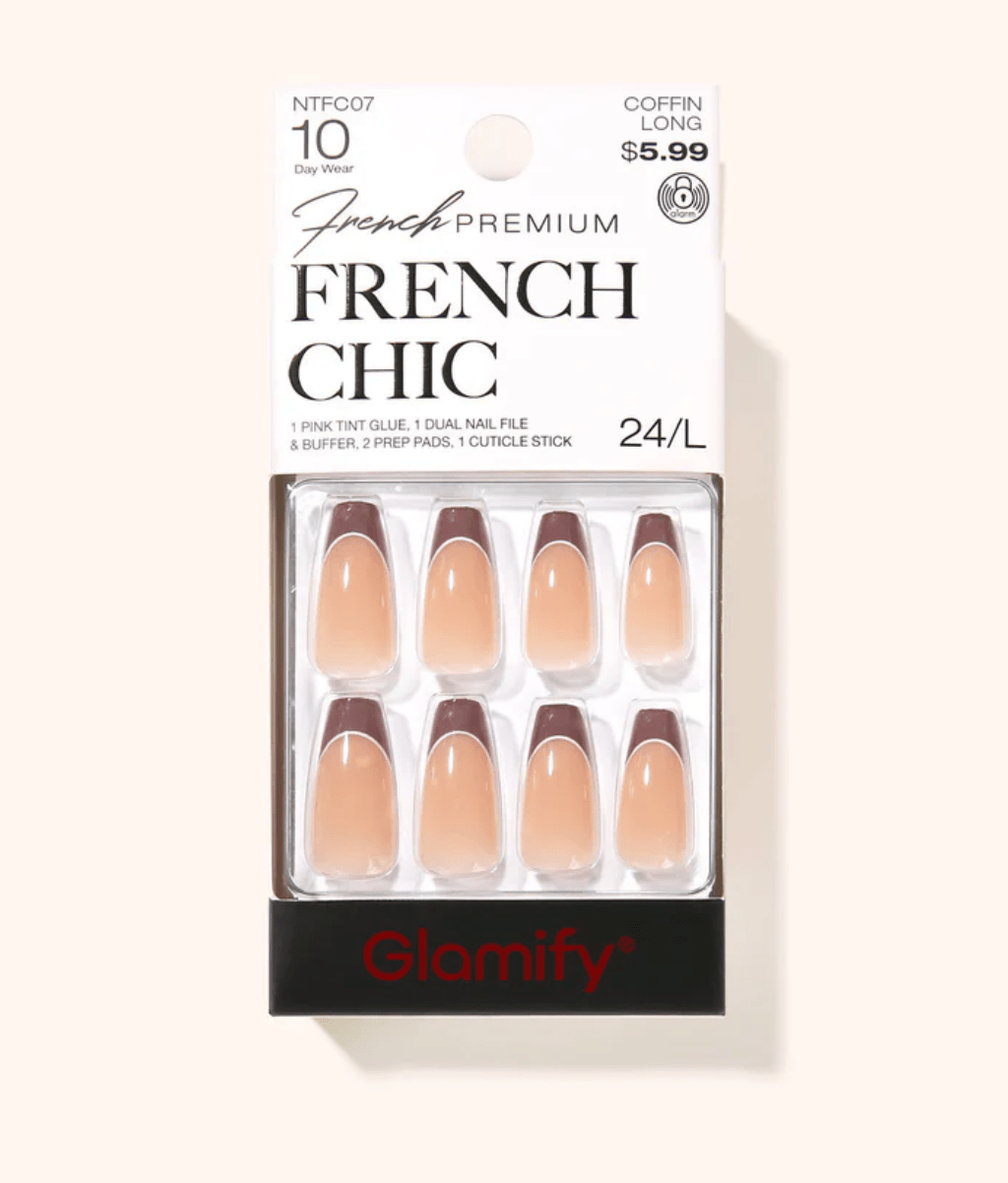 Poppy & Ivy French Chic Press On Nails – Trendy Shapes - Beauty Exchange Beauty Supply