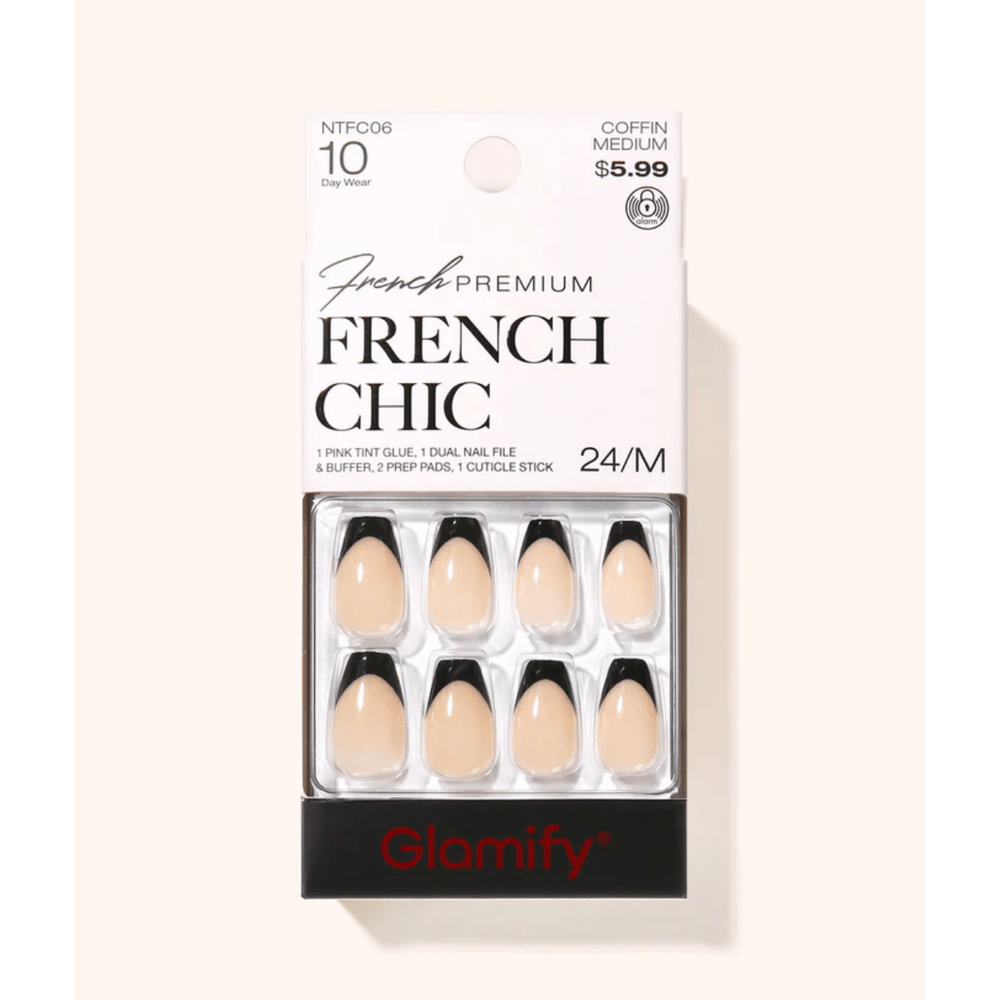 Poppy & Ivy French Chic Press On Nails – Trendy Shapes - Beauty Exchange Beauty Supply