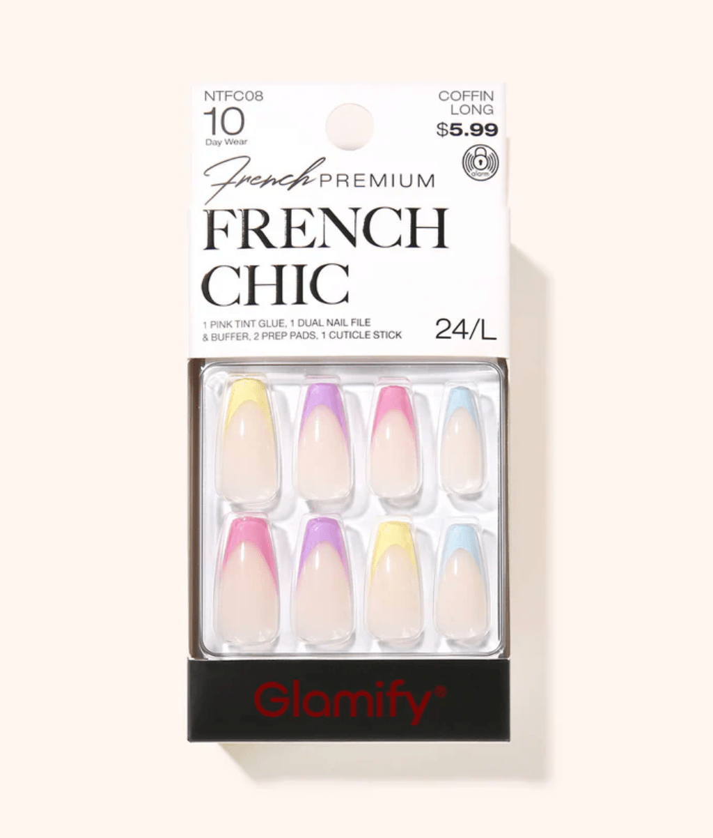 Poppy & Ivy French Chic Press On Nails – Trendy Shapes - Beauty Exchange Beauty Supply