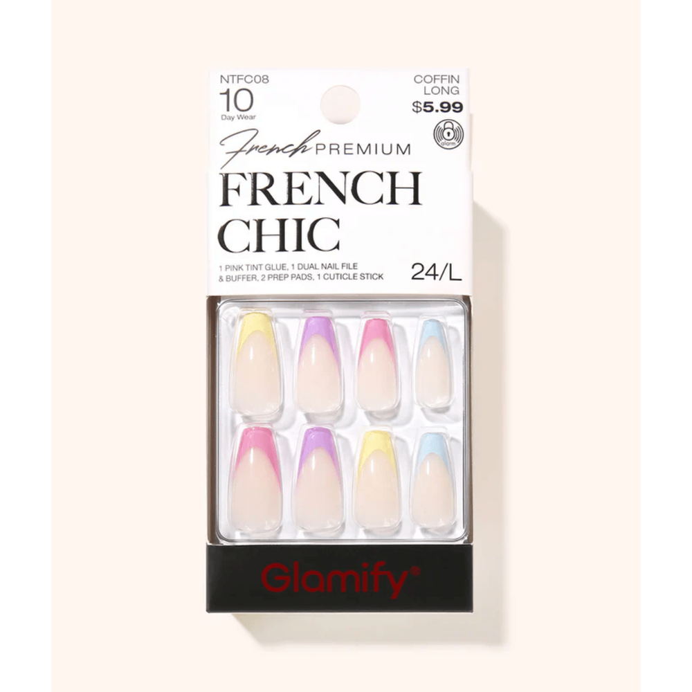 Poppy & Ivy French Chic Press On Nails – Trendy Shapes - Beauty Exchange Beauty Supply
