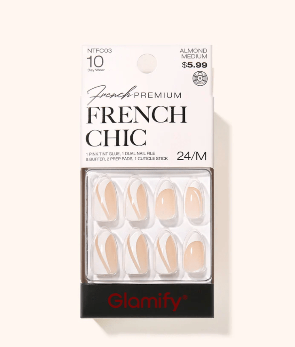 Poppy & Ivy French Chic Press On Nails – Trendy Shapes - Beauty Exchange Beauty Supply
