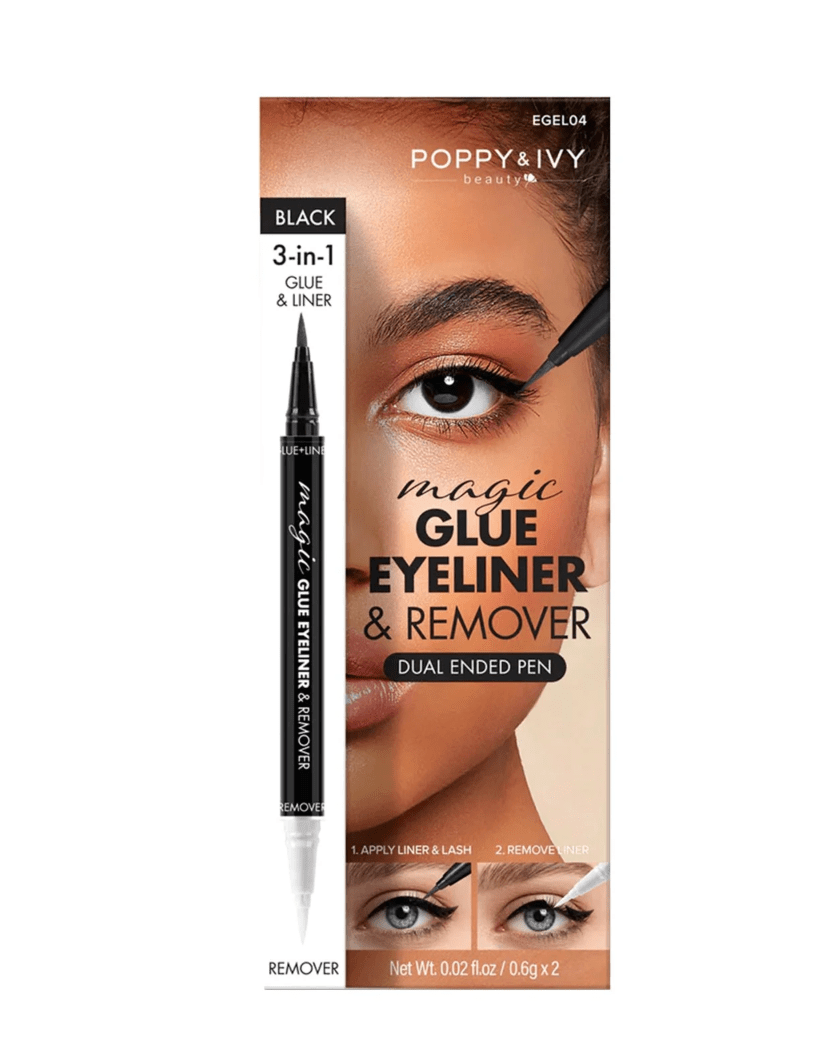 Poppy & Ivy Magic Glue Eyeliner with Remover - 1g - Beauty Exchange Beauty Supply