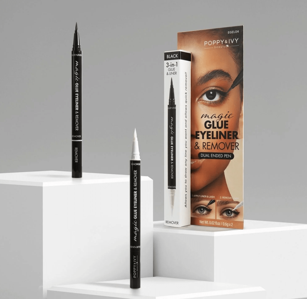 Poppy & Ivy Magic Glue Eyeliner with Remover - 1g - Beauty Exchange Beauty Supply