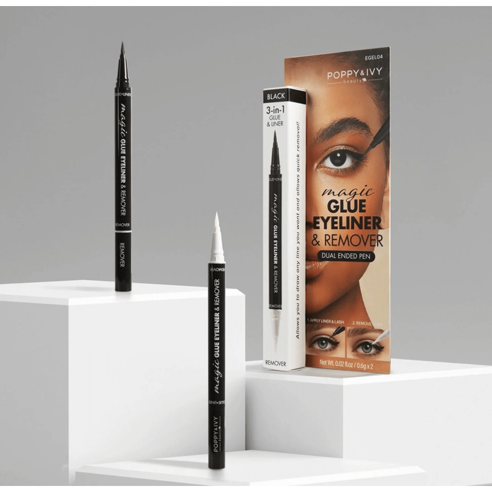 Poppy & Ivy Magic Glue Eyeliner with Remover - 1g - Beauty Exchange Beauty Supply