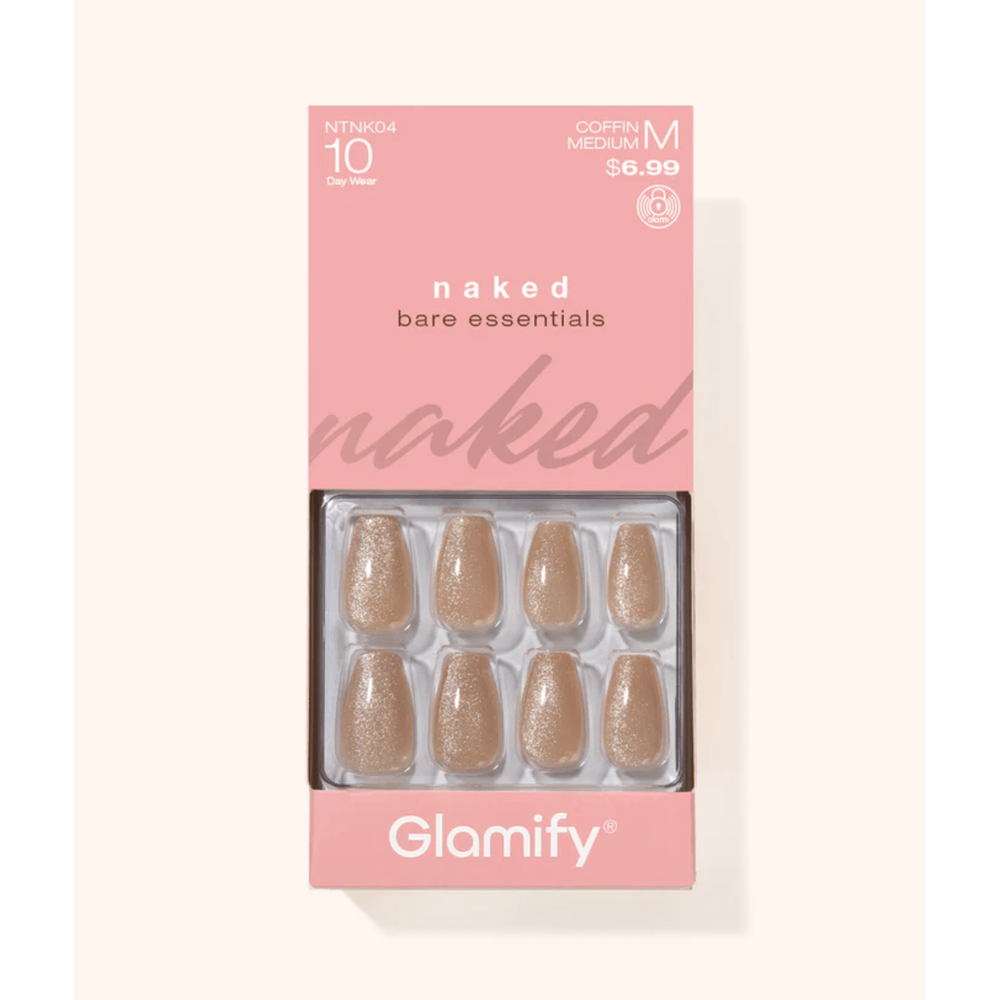 Poppy & Ivy Naked Press On Nails – Natural Nude - Beauty Exchange Beauty Supply