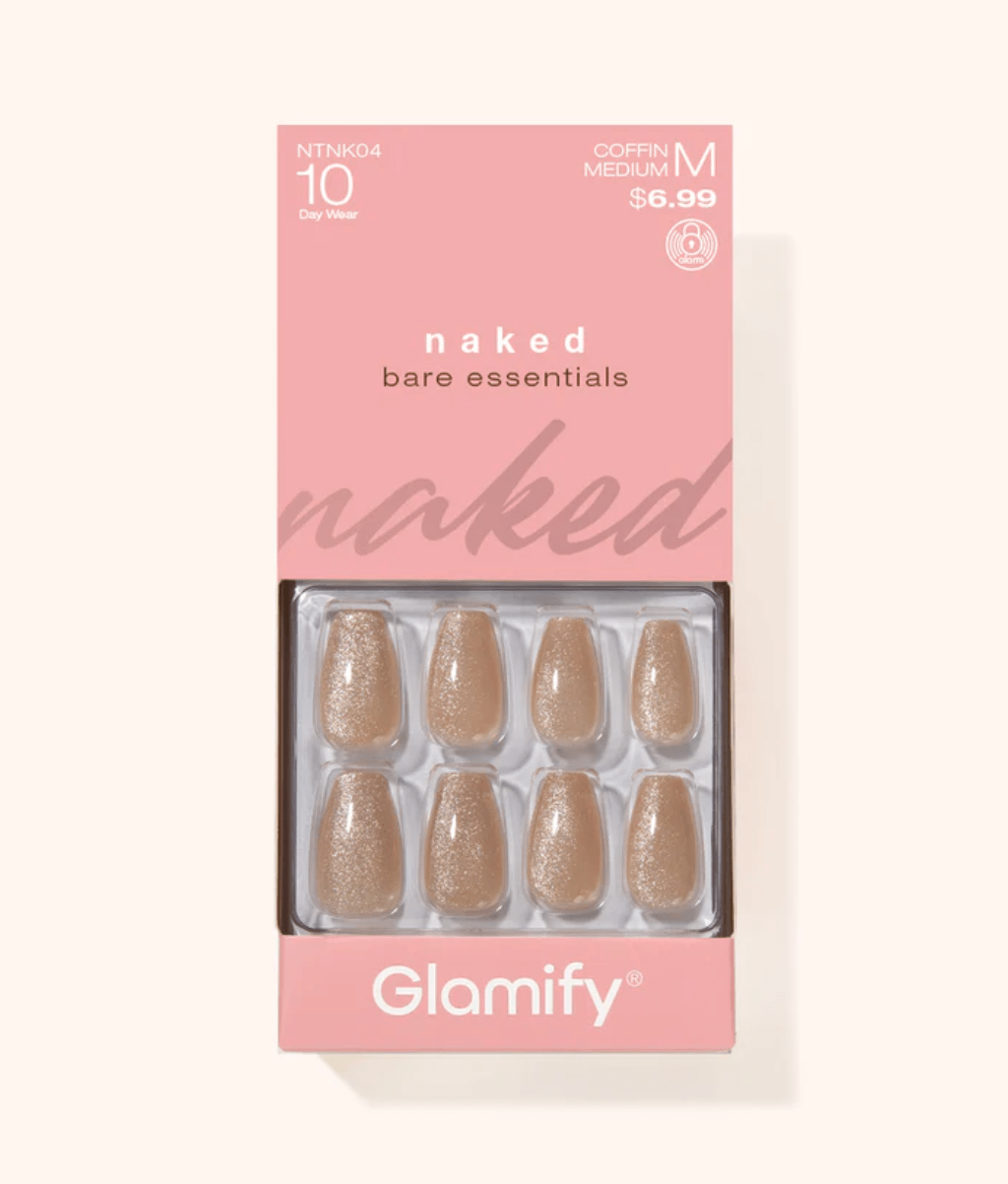 Poppy & Ivy Naked Press On Nails – Natural Nude - Beauty Exchange Beauty Supply