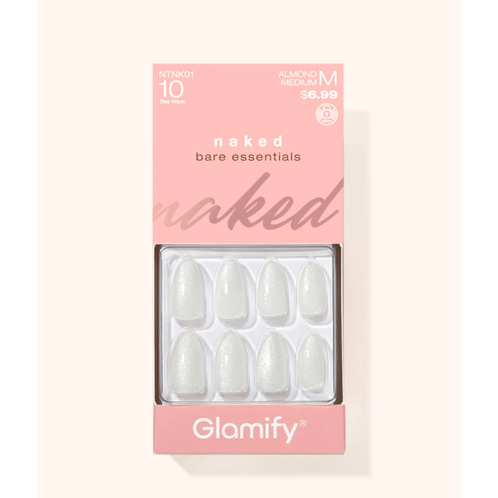 Poppy & Ivy Naked Press On Nails – Natural Nude - Beauty Exchange Beauty Supply