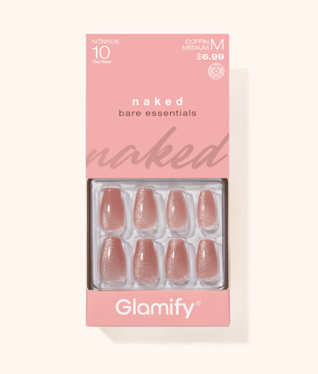 Poppy & Ivy Naked Press On Nails – Natural Nude - Beauty Exchange Beauty Supply