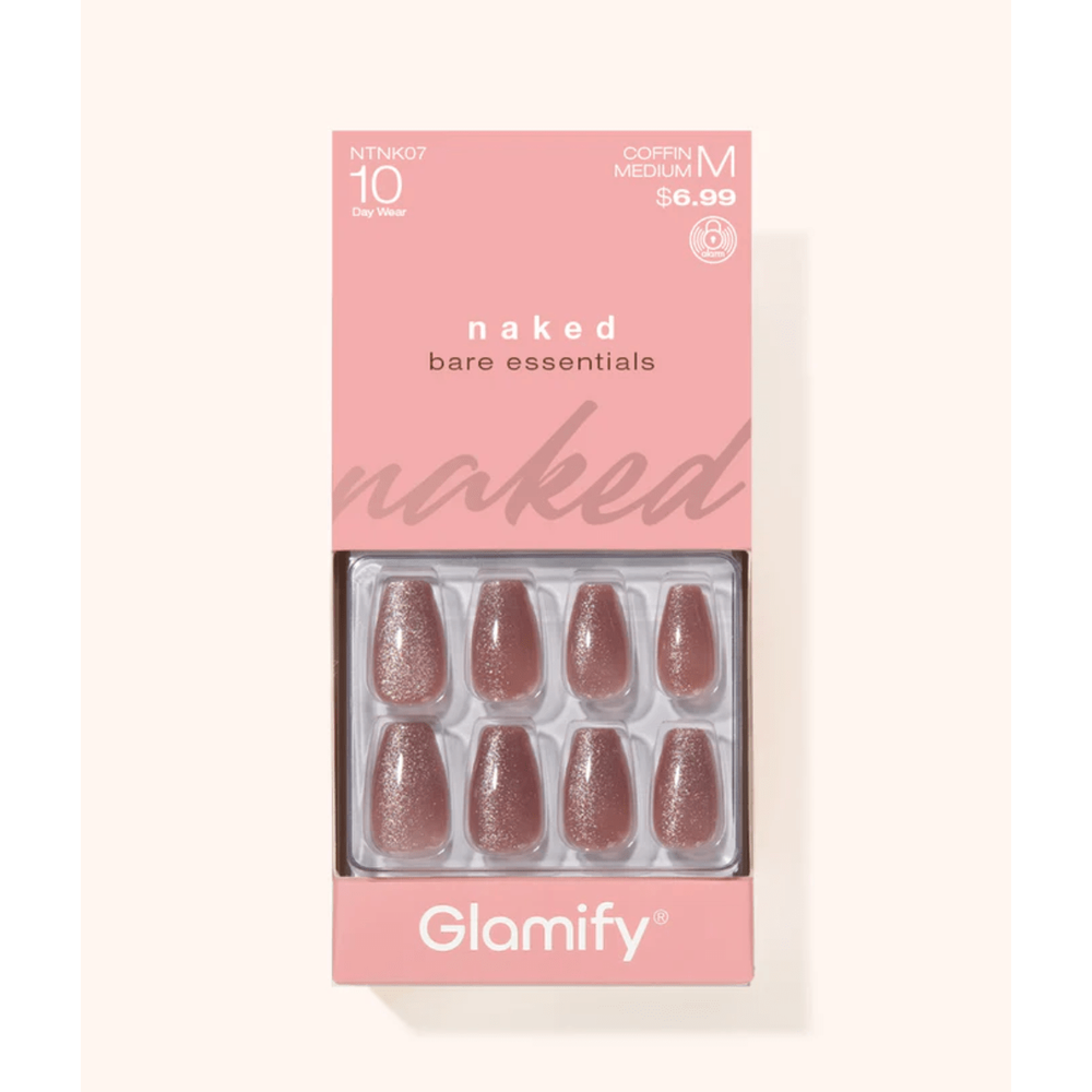 Poppy & Ivy Naked Press On Nails – Natural Nude - Beauty Exchange Beauty Supply