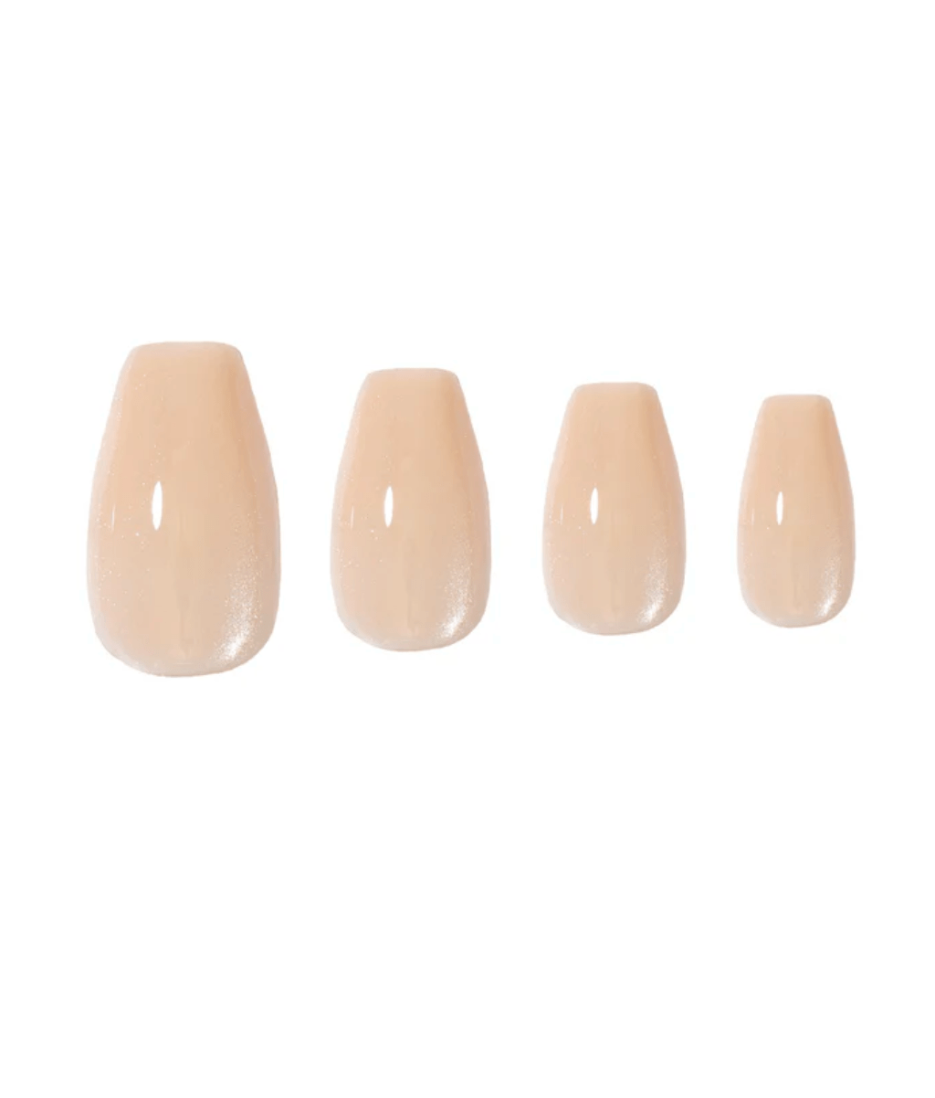 Poppy & Ivy Naked Press On Nails – Natural Nude - Beauty Exchange Beauty Supply