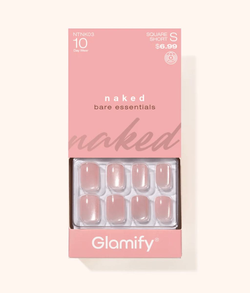 Poppy & Ivy Naked Press On Nails – Natural Nude - Beauty Exchange Beauty Supply