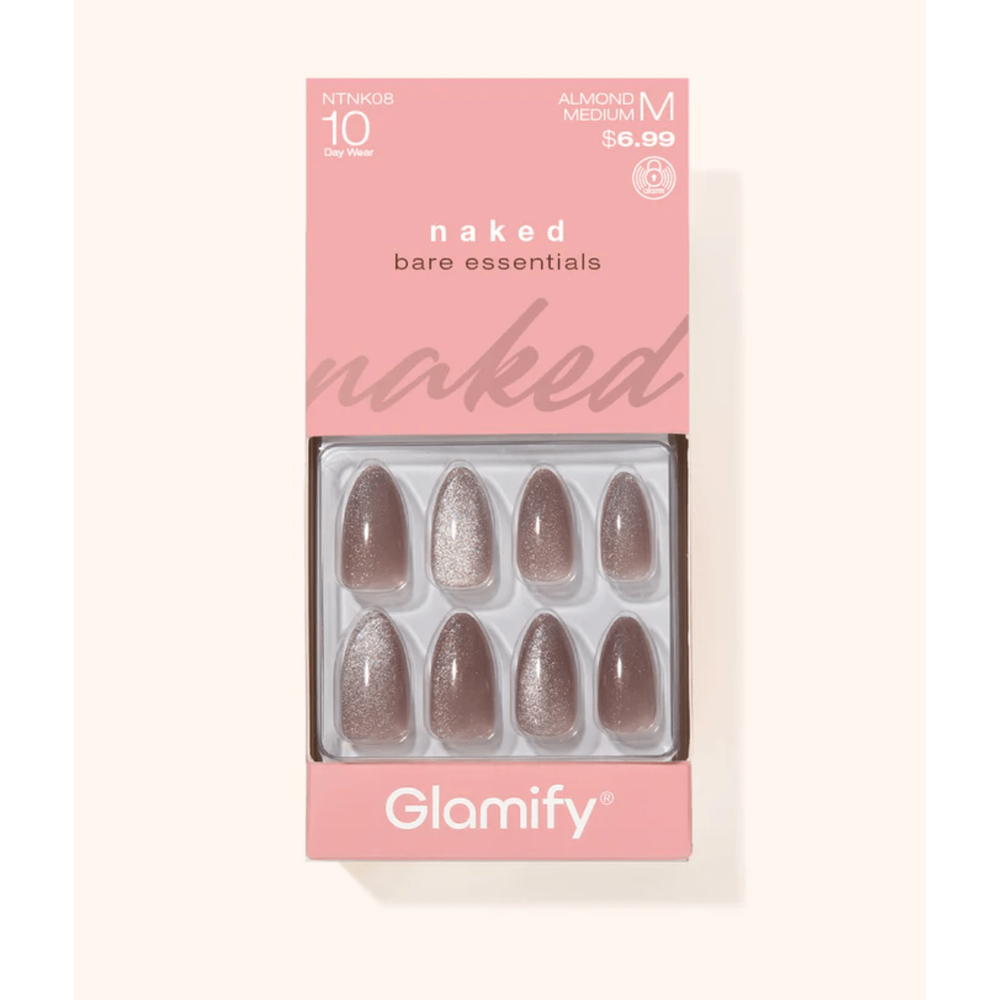 Poppy & Ivy Naked Press On Nails – Natural Nude - Beauty Exchange Beauty Supply
