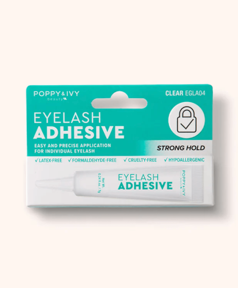 Poppy & Ivy Tube Lash Adhesive Black & Clear - 7g - Beauty Exchange Beauty Supply