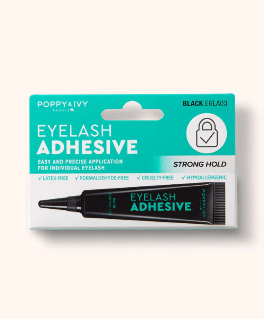 Poppy & Ivy Tube Lash Adhesive Black & Clear - 7g - Beauty Exchange Beauty Supply
