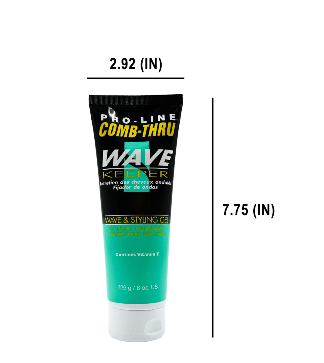 Pro - Line Comb - Thru Wave Keeper Gel - Beauty Exchange Beauty Supply