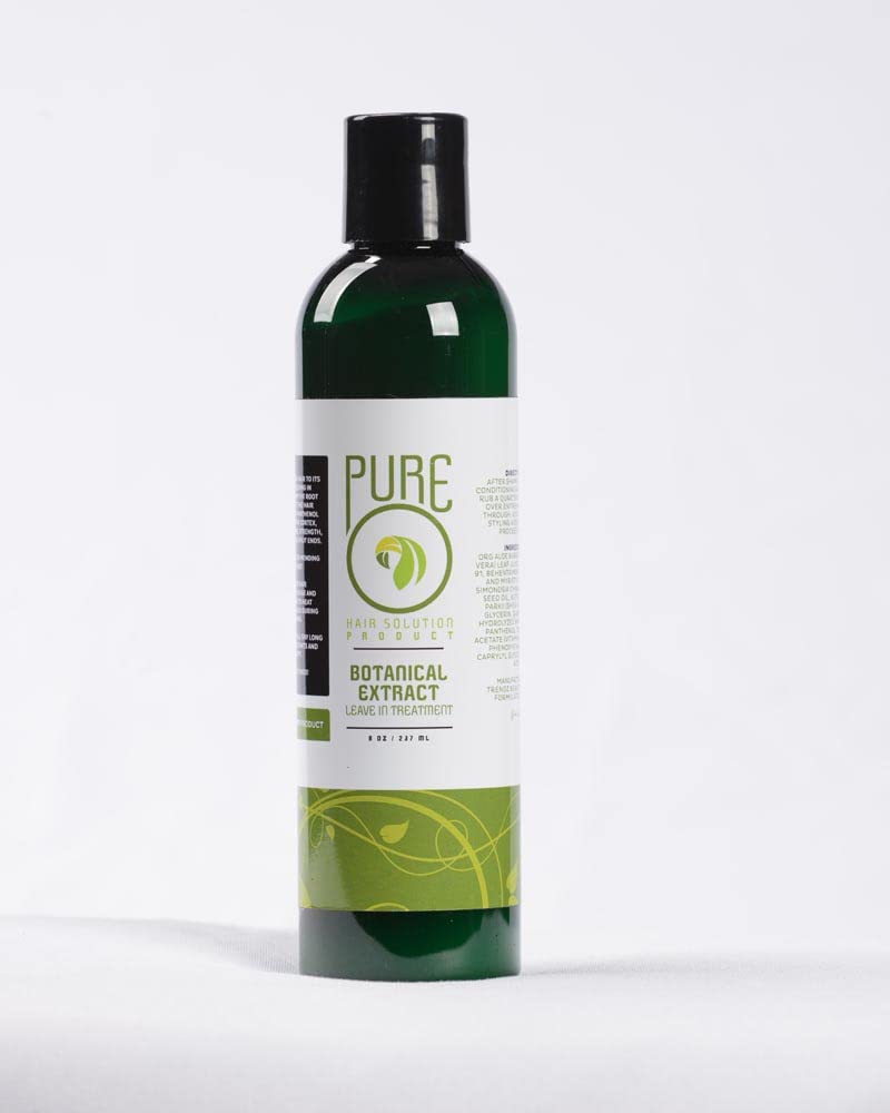 Pure O Leave - In Care – Detangler & Conditioner 8oz - Beauty Exchange Beauty Supply