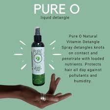 Pure O Leave - In Care – Detangler & Conditioner 8oz - Beauty Exchange Beauty Supply