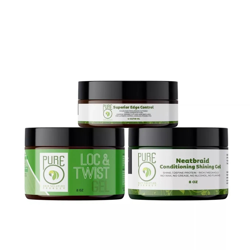 Pure O Styling Gels & Creams - Beauty Exchange Beauty Supply