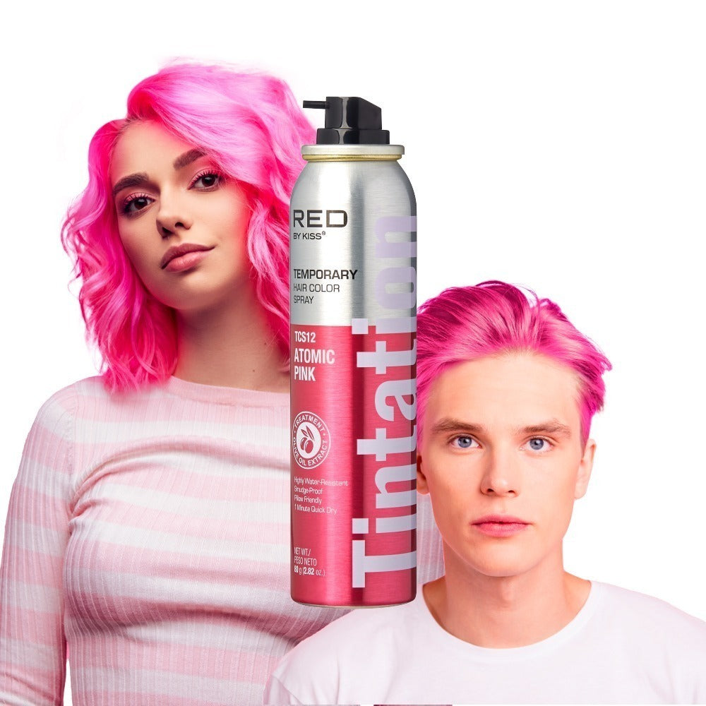 Red by Kiss Tintation Temporary Hair Color Spray – Vibrant Collection