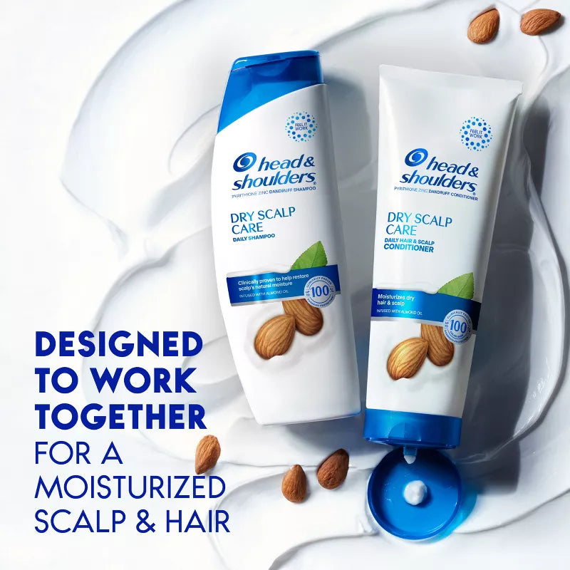 Head & Shoulders Dry Scalp Care Shampoo with Almond Oil - 12.5 fl oz