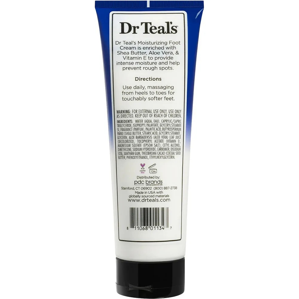 Dr Teal’s Shea Enriched Foot Cream - 8 oz