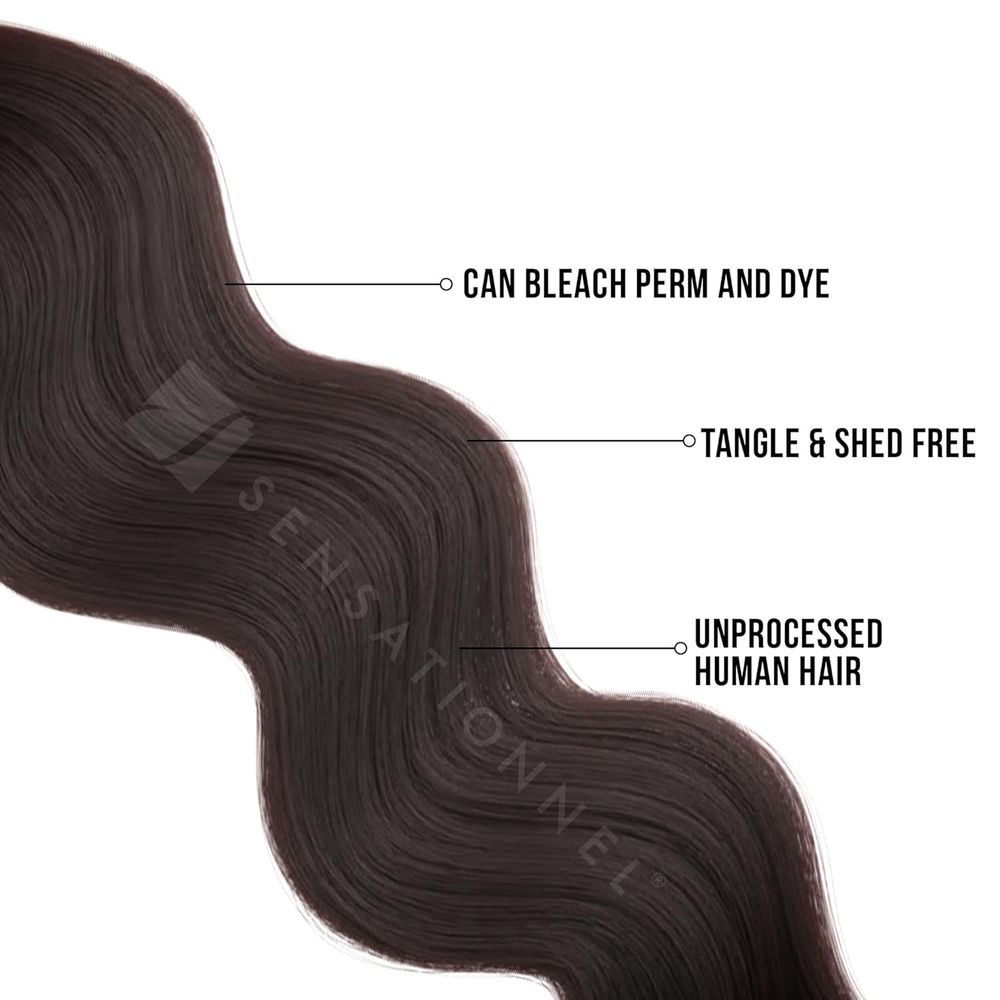 Sensationnel Empire 10A 100% Human Hair Body Wave - 10” to 28”
